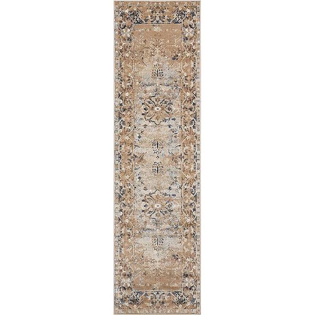 Malta Brown Rug - Brown;Brown;Brown (Runner 66 x 231cm)