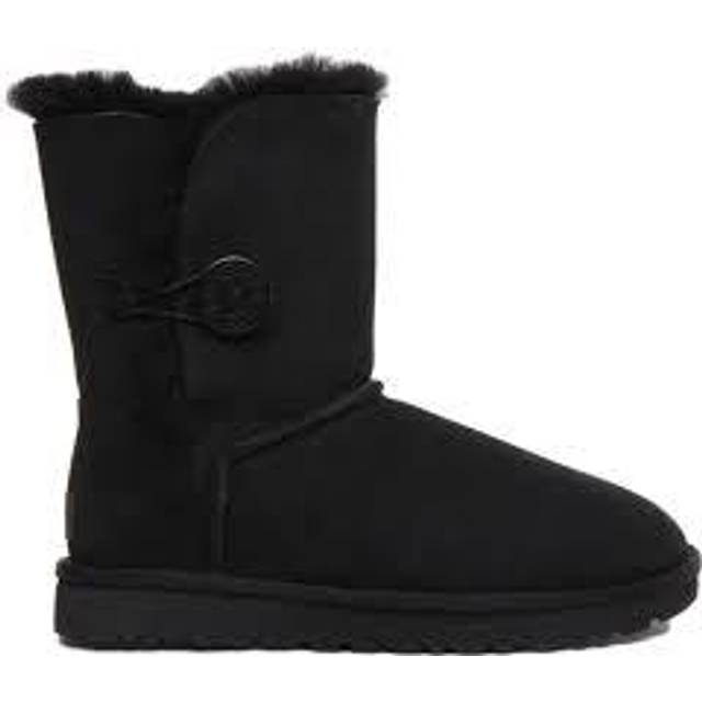 (WMNS) UGG Bailey Button II Boot Fleece Lined Black 1016226-BLK - 5