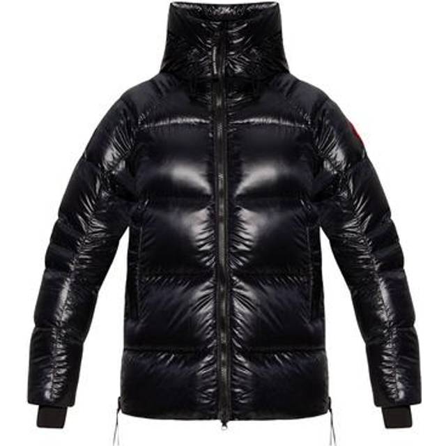 Cypress funnel-neck shell-down jacket - BLACK