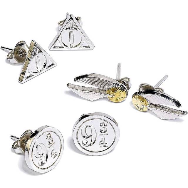 Harry Potter Silver Plated Earring Set