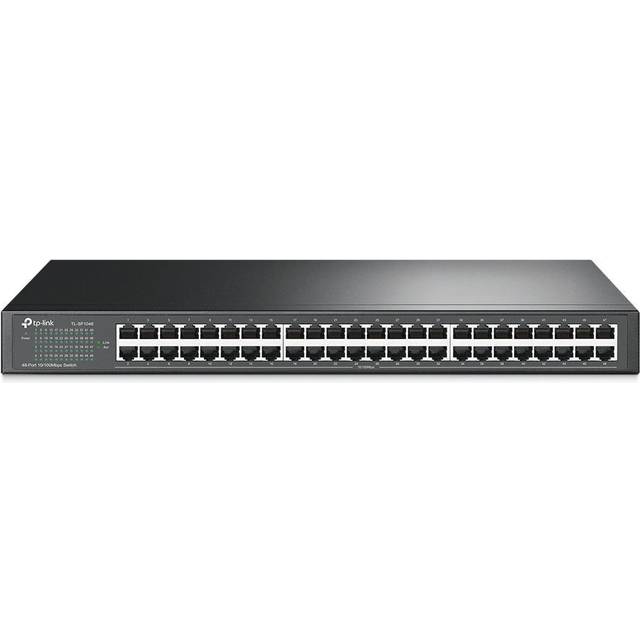 TP-Link TL-SF1048 network switch Unmanaged Fast Ethernet (10/100) 1U Black