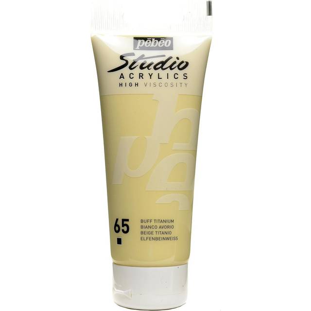 Pebeo Studio Acrylic Paint 100 ml Buff Titanium