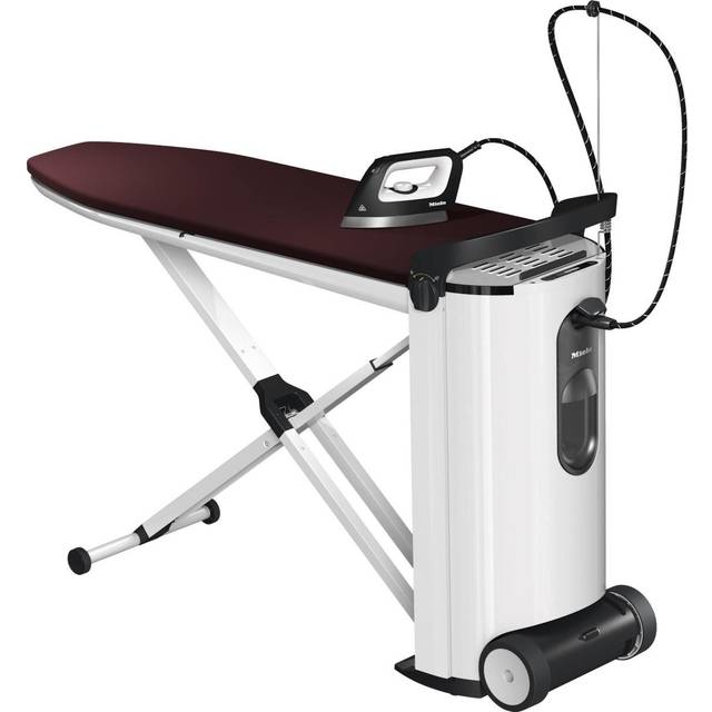 Miele B4826 Fashion Master Steam ironing system with display and 2-level ironing board fan - Red
