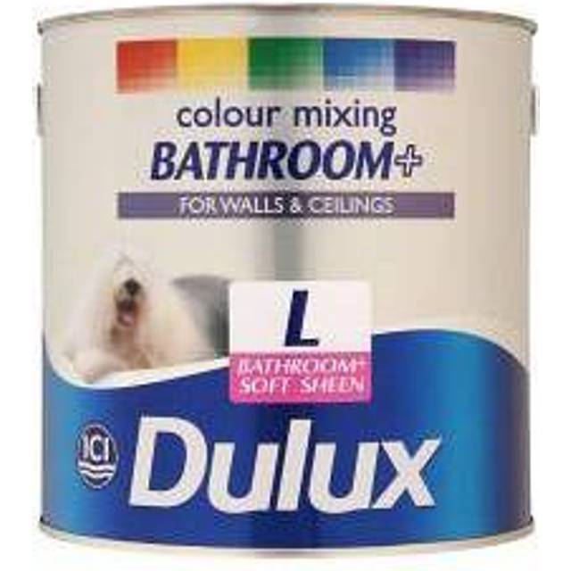 Dulux Colour Mixing Bathroom+ Soft Sheen Base Paint 2.5 Litre Extra Deep - extra deep