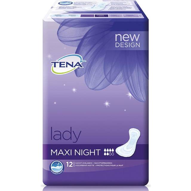 TENA Lady Maxi Night, 12 stk.