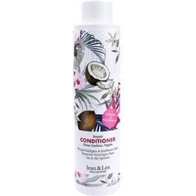 Jean & Len & Len Hårpleje Conditioner Kokosolie & macadamia Repair Conditioner 300ml