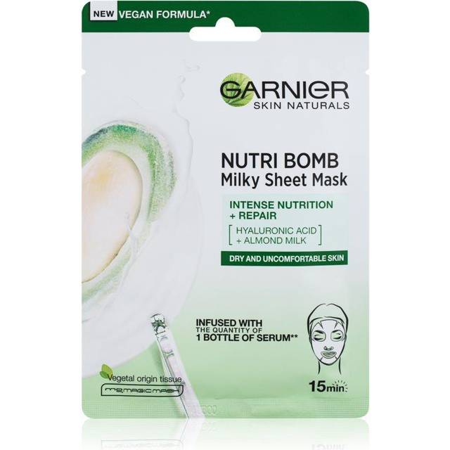 Garnier Skin Naturals Nourishing and rebuilding mask on fabric Nutri Bomb