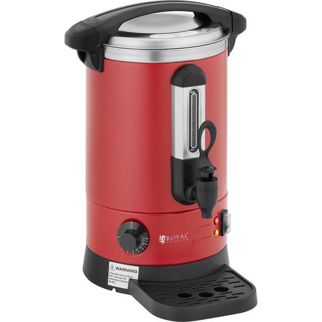 Royal Catering - Kettle Stainless Steel Hot Water Maker Hot Drink Dispenser 1500 w 6.1 l
