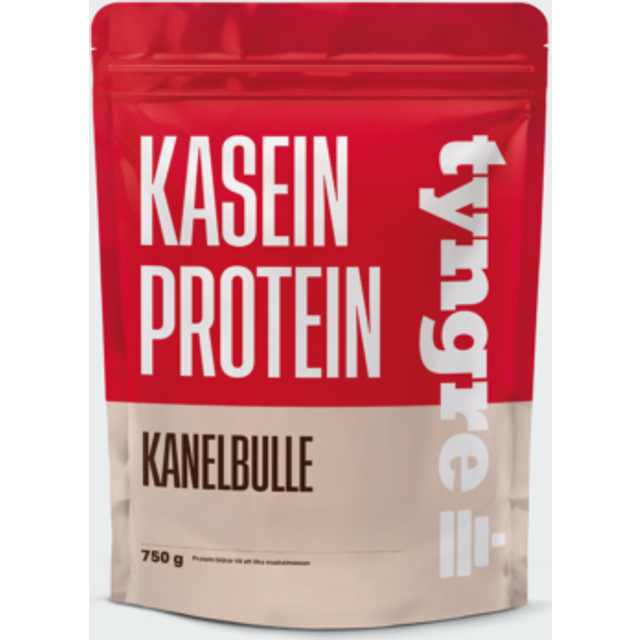 Tyngre Kasein Kanelbulle 750g, Proteinpulver