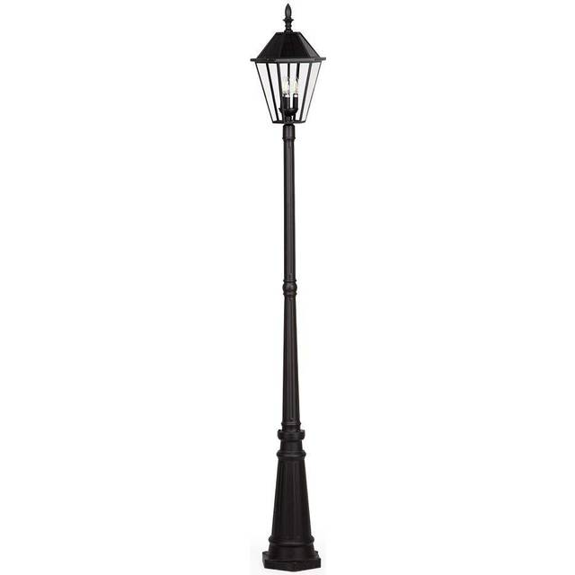 Lutec London (Solar) Solar Light Black Integrated LED IP44