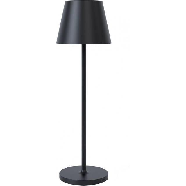 Calida Laddningsbar bordslampa - utomhus, 2700K, RA97, dimbar, svart