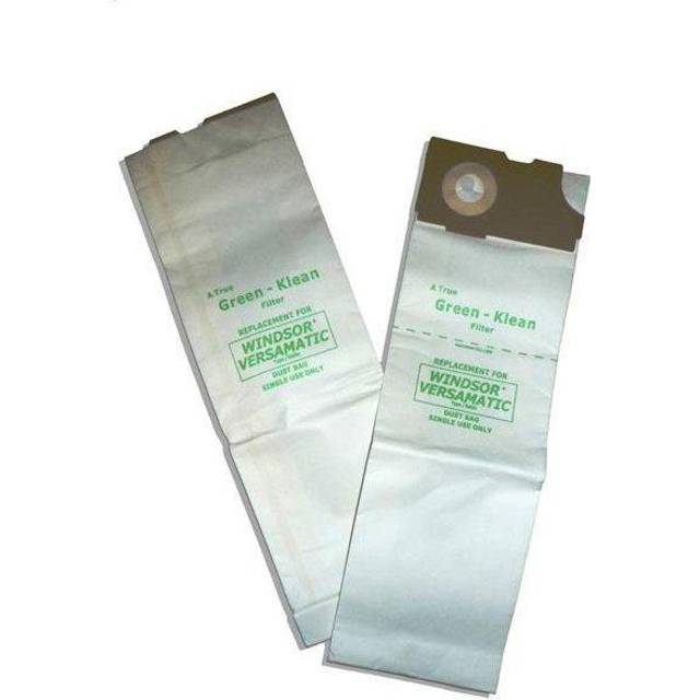 Green Klean GK-2003 Triple S SSS Prosense II Vacuum Same as Windsor Versamatic Triple Layer Replacement Vacuum Bags - 10 per Case - Case of 10