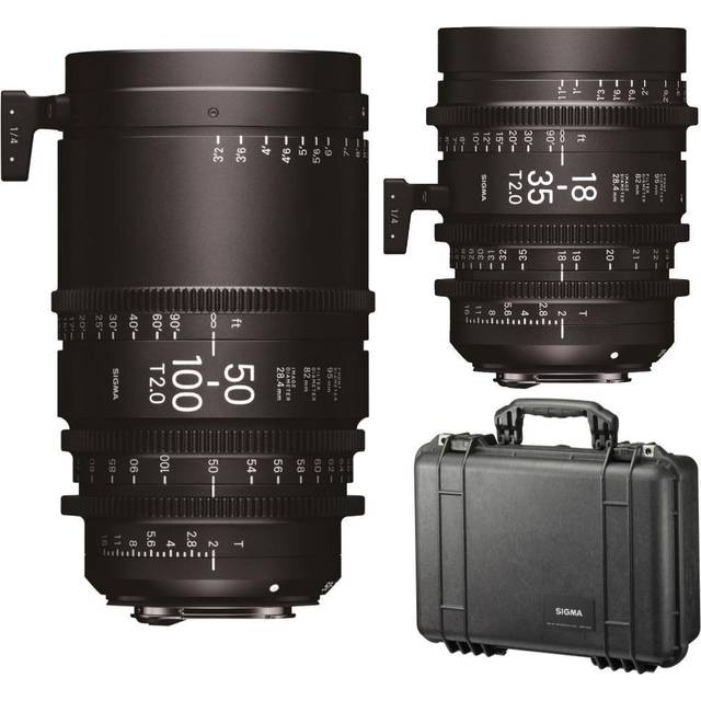 Sigma Cine High Speed Zoom Lens Kit - PL Mount