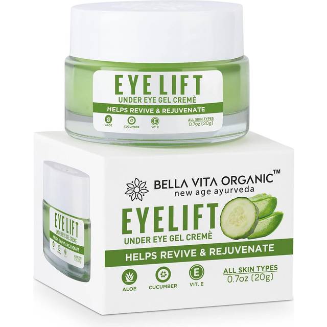 Bella Vita Organic EyeLift Under Eye Gel Cream for Dark Circles FREE SHIPPING