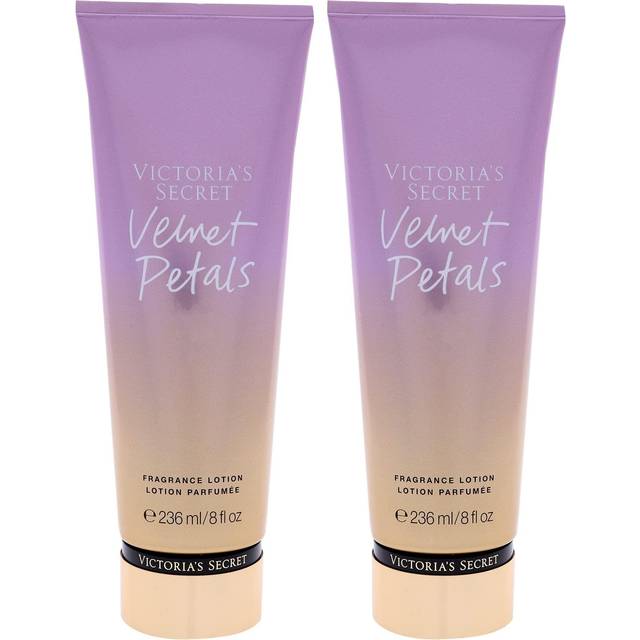 Velvet Petals Fragrance Lotion by Victorias Secret for Women - 8 oz Body Lotion - Pack of 2