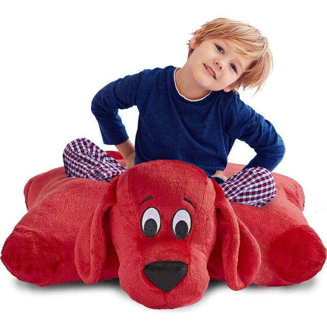 Pillow Pets Clifford The Big Red Dog Jumboz Plush - 30 Inch Stuffed An