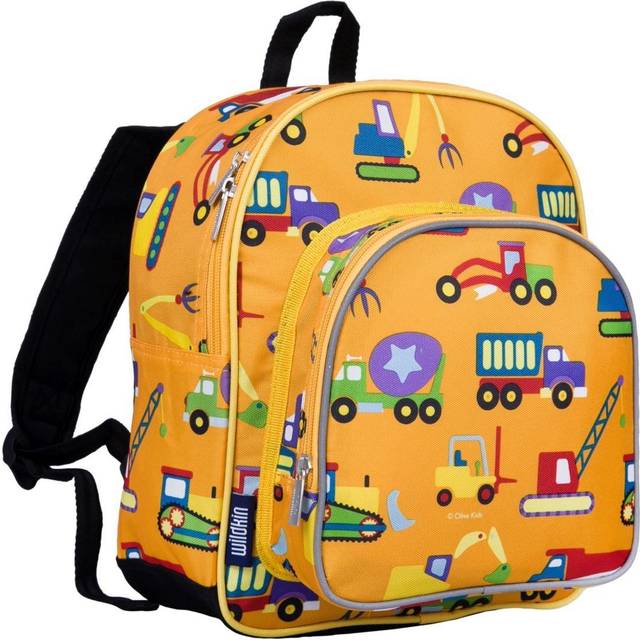 Wildkin 12-Inch Kids Backpack for Boys & Girls  Perfect for Daycare and Preschool  Toddler Bags Features Padded Back & Adjustable Strap  Ide