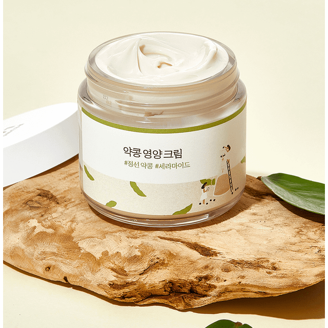 Round lab soybean nourishing cream with soy and adenosine, 80 ml