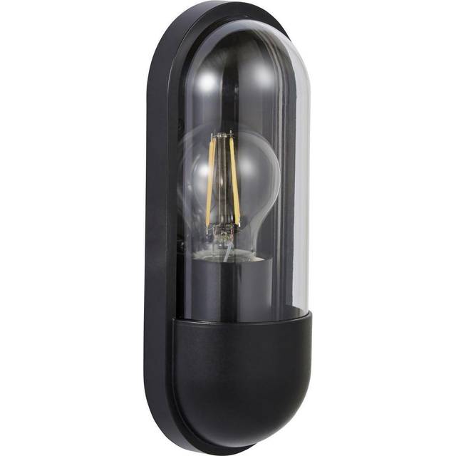 Coast IP54 Pilule Wall Light - Black