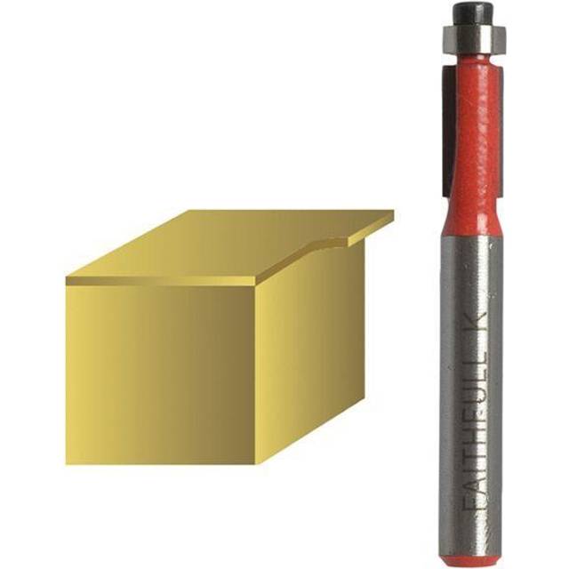 Faithfull Bearing Guided Mini Trimmer Router Cutter 6.3mm 12.7mm 1/4"