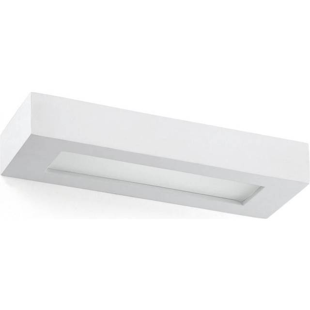Faro Barcelona - Faro Olaf - 2 Light Up & Down Wall Light White Plaster, E14