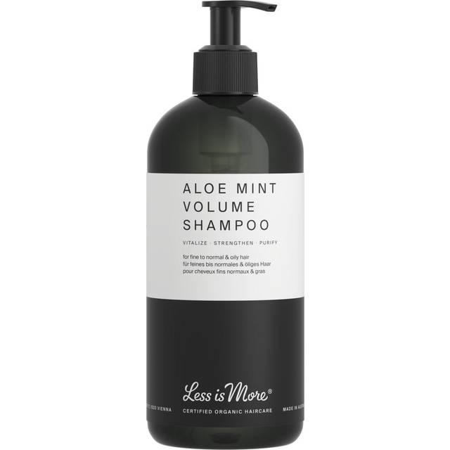 Less Is More Organic Aloe Mint Volume Shampoo No Color 500 ML - Volymspray Från Magasin (500 ML)