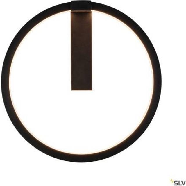 SLV ONE 40 1002915 LED-vägglampa LED fast installerad 14 W Svart