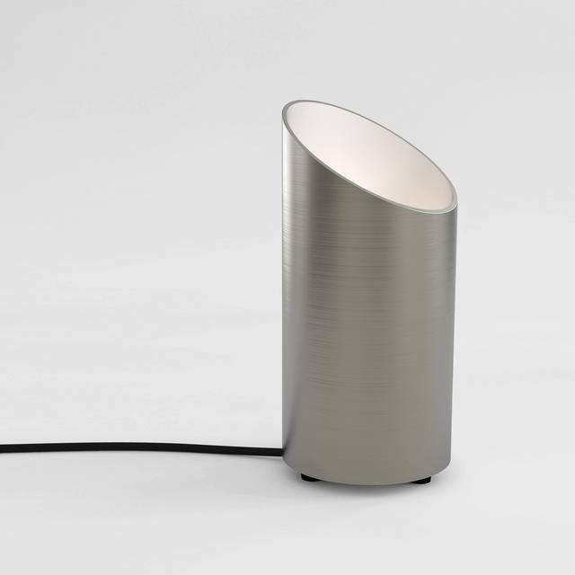 Astro Cut Matt Nickel Floor Light