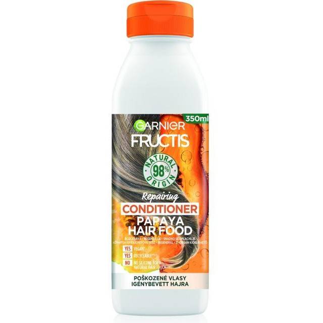 Garnier Fructis Papaya Hair Food Regenererande balsam För skadat hår 350 ml