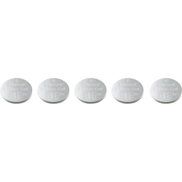VOLTCRAFT Knappcell CR 2025 3 V 5 st 160 mAh Litium LM2025