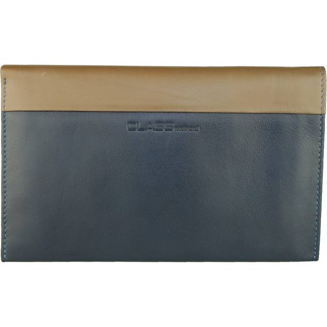Cavalli Class Blue Leather Wallet