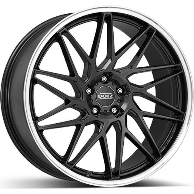 Dotz Tanaka Dark Gunmetal/polished lip 8,5X19 5/108 ET45 CB70,1