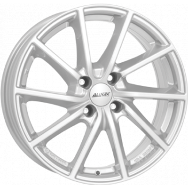 Alutec Singa Alloy Wheels in Polar Silver Set of 4 - 15x6 Inch ET40 4x100 PCD Up To 110mm Centre Bore Polar Silver, Silver