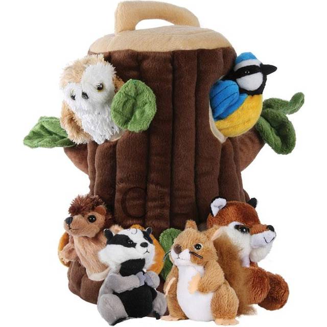 Hide-Away Puppets - Tree House with Finger Puppets - Multi - One Size