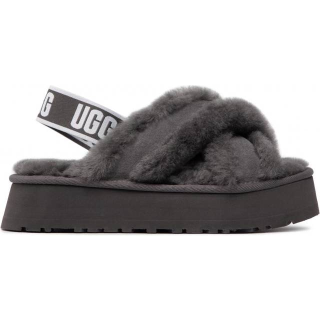 (WMNS) UGG Disco Cross Slide 'Charcoal' 1121550-CHRC - Charcoal Grey - 8
