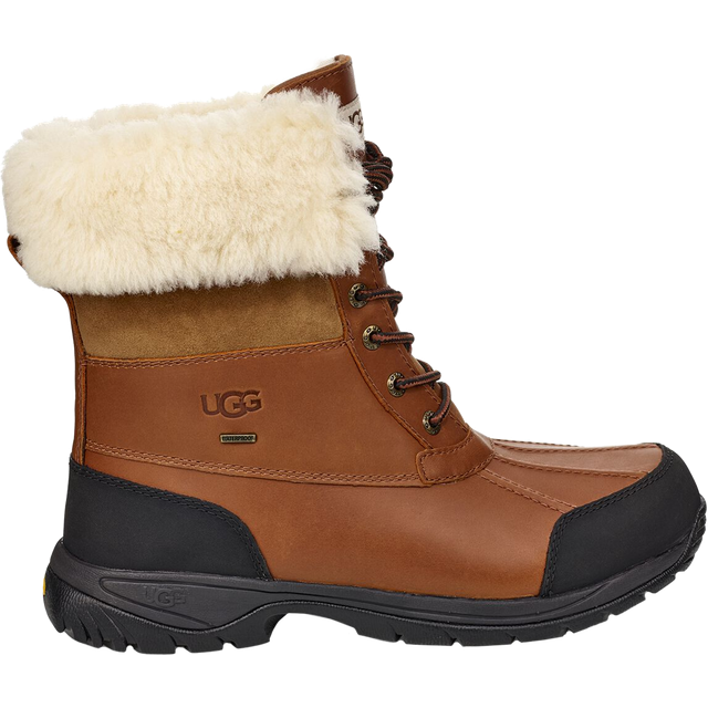 UGG® Butte Boot for Men in Brown, Size 8, Suede/Leather/Wool - Worchester