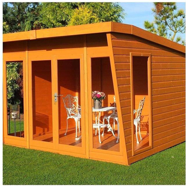 Highclere Shiplap Summerhouse Garden Sun Room Approx 10 x 8 Feet