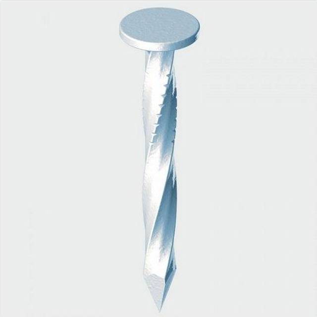 TIMco 40x3.75mm GST40B Square Twist Nail - Galvanised (1 kg/Bag)