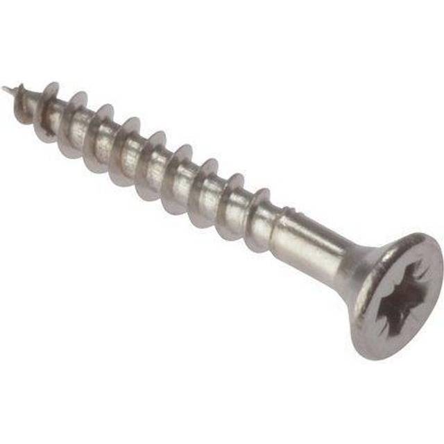 Forgefix Multi-Purpose Pozi Compatible Screw CSK ST S/Steel 3.5 x 20mm Box 200 F