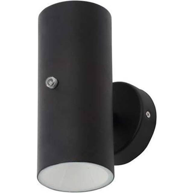 Forum Melo Up/Down Integrated LED Wall Light with Photocell Stainless Steel