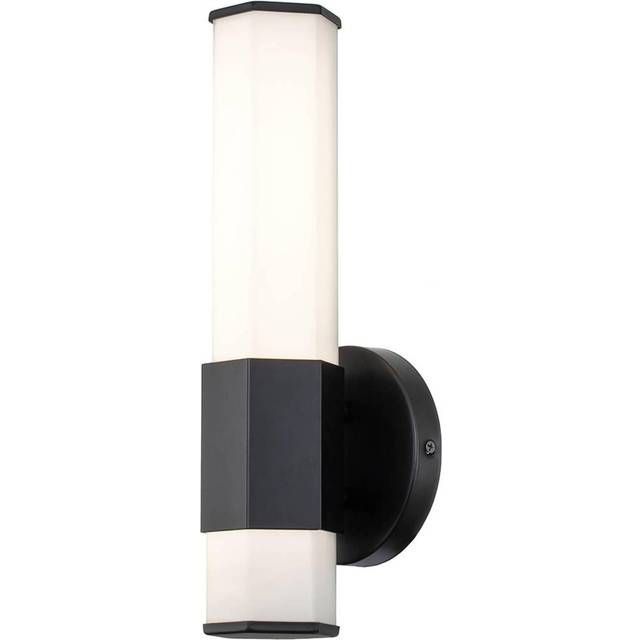 Hinkley Facet Single LED Wall Light - Black
