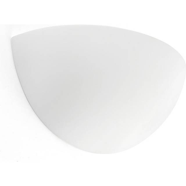 Faro Barcelona - Faro Snow - 1 Light Indoor Wall Light White Plaster, E14