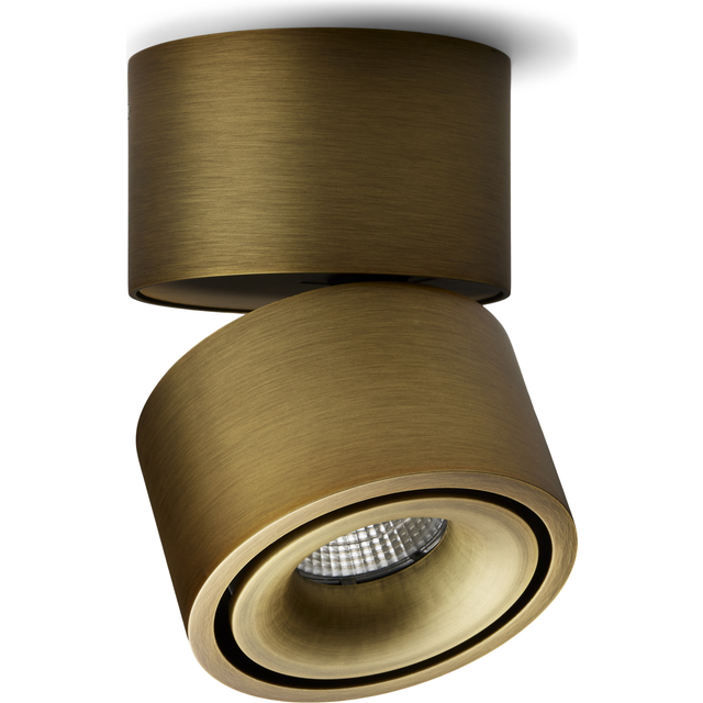 Antidark - Easy Mini W75 LED Surface-Mounted Spot 2700K Brushed Brass