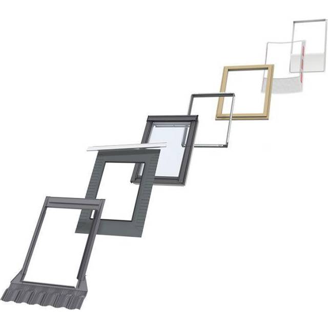 Velux Slate Flashing (MK08) - Insulated 780 x 1398mm EDL MK08 2000