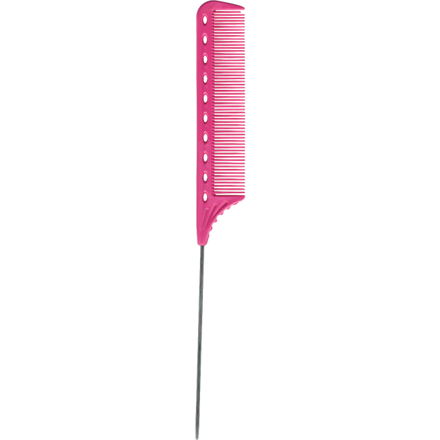 YS Park Tail Comb No. 102 Pink 220 mm