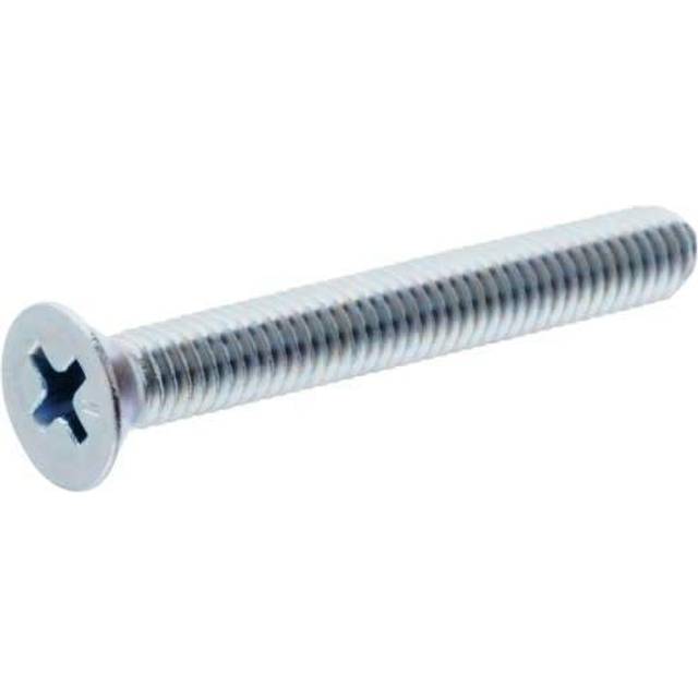 Hillman 101145 1/4-20-Inch x 2-1/2-Inch Flat Head Phillips Machine Screw  100-Pack zinc