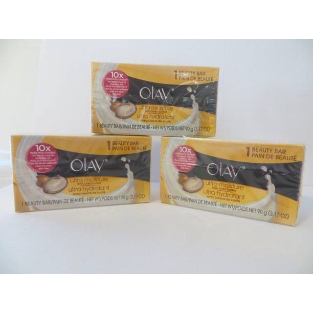 Olay Ultra Moisture Outlast Beauty Bar Soap with Shea Butter - 3.17 oz
