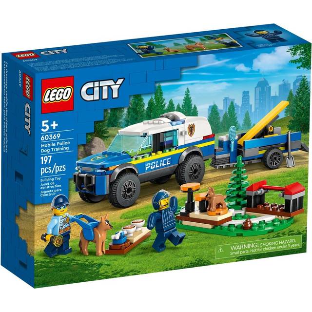 LEGO City 60369 Mobile Police Dog Training