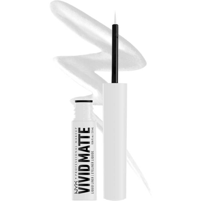 NYX Liquid Eyeliner Matte White 2 g