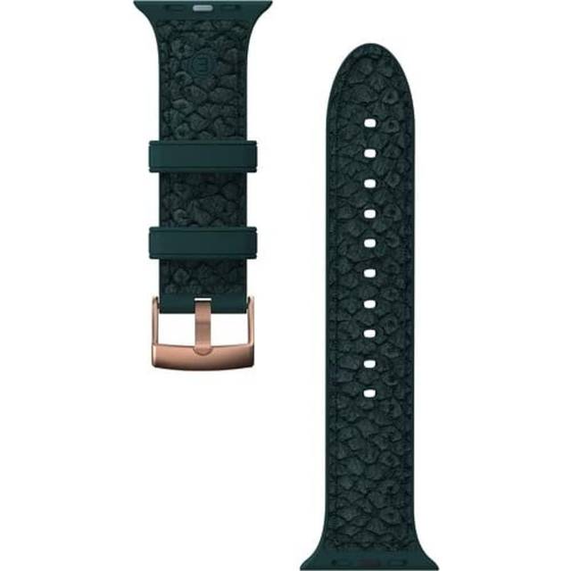 Njord byELEMENTS Salmon Leather Watch Strap - Apple Watch 44/45mm - Jr